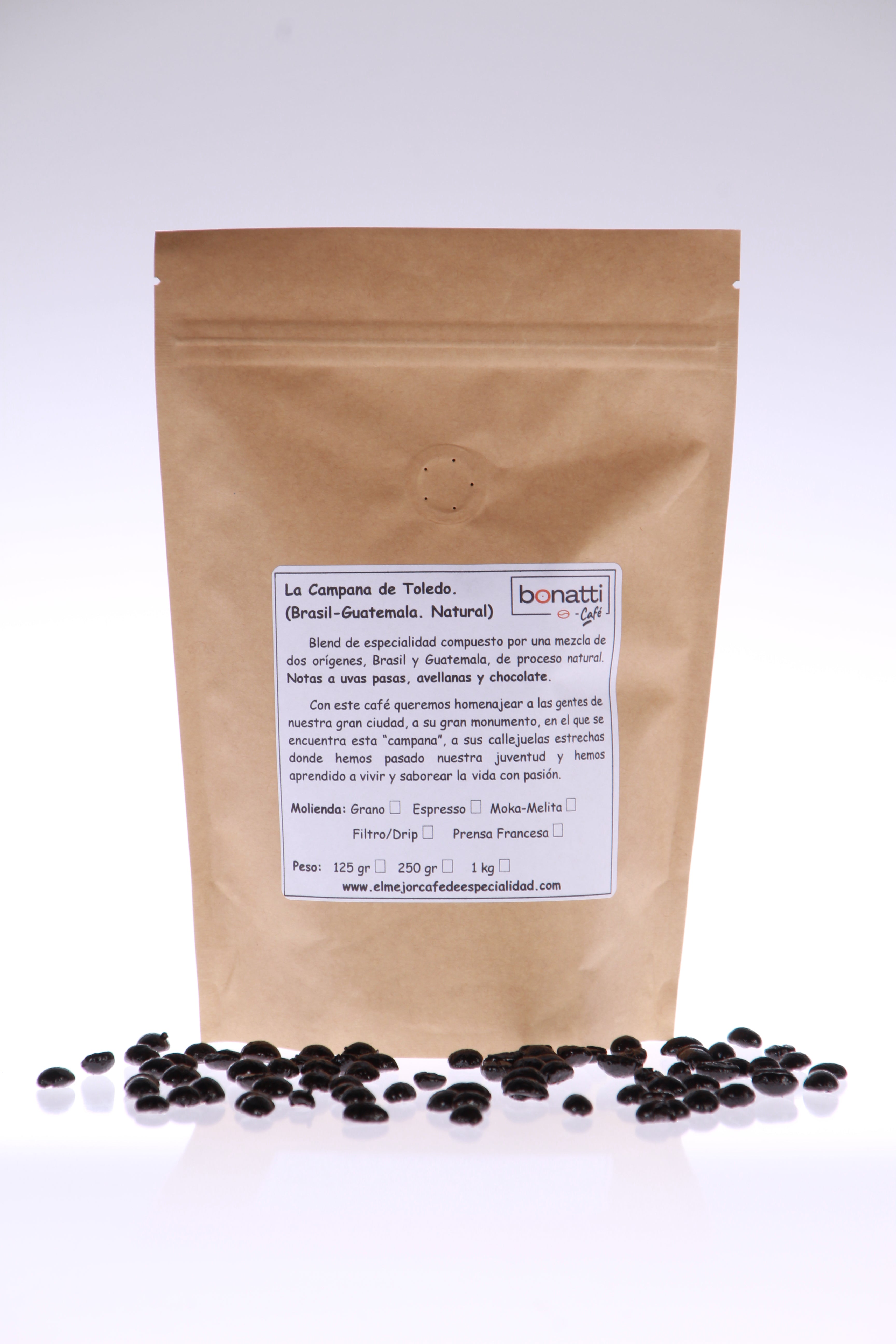 +++ CAFÉ BLEND DE ESPECIALIDAD LA CAMPANA DE TOLEDO (Dos origenes)